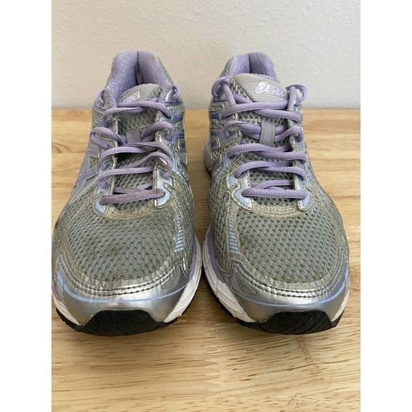 Asics Womens US 9 GT-2000 Running Shoes Silver - Picture 5 of 12